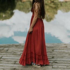FREE PEOPLE MAXI DRESS ONLY WORN ONCE
